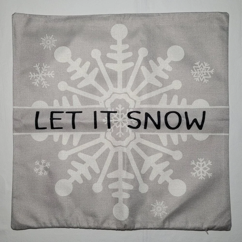 Christmas Throw Pillow Covers 18x18 in Set of 4